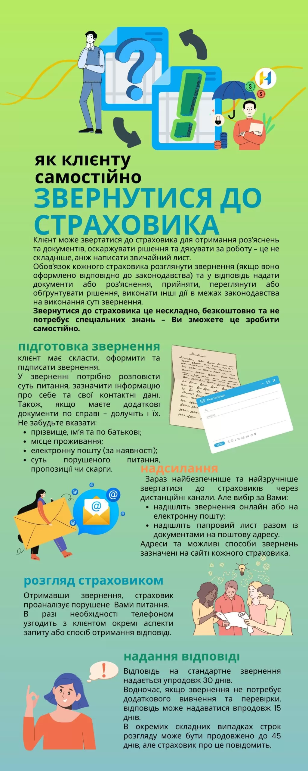 як звернутися до страховика